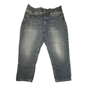 Laurie Felt Classic Faded  Blue Denim Jeans - Women's Medium - Distressed